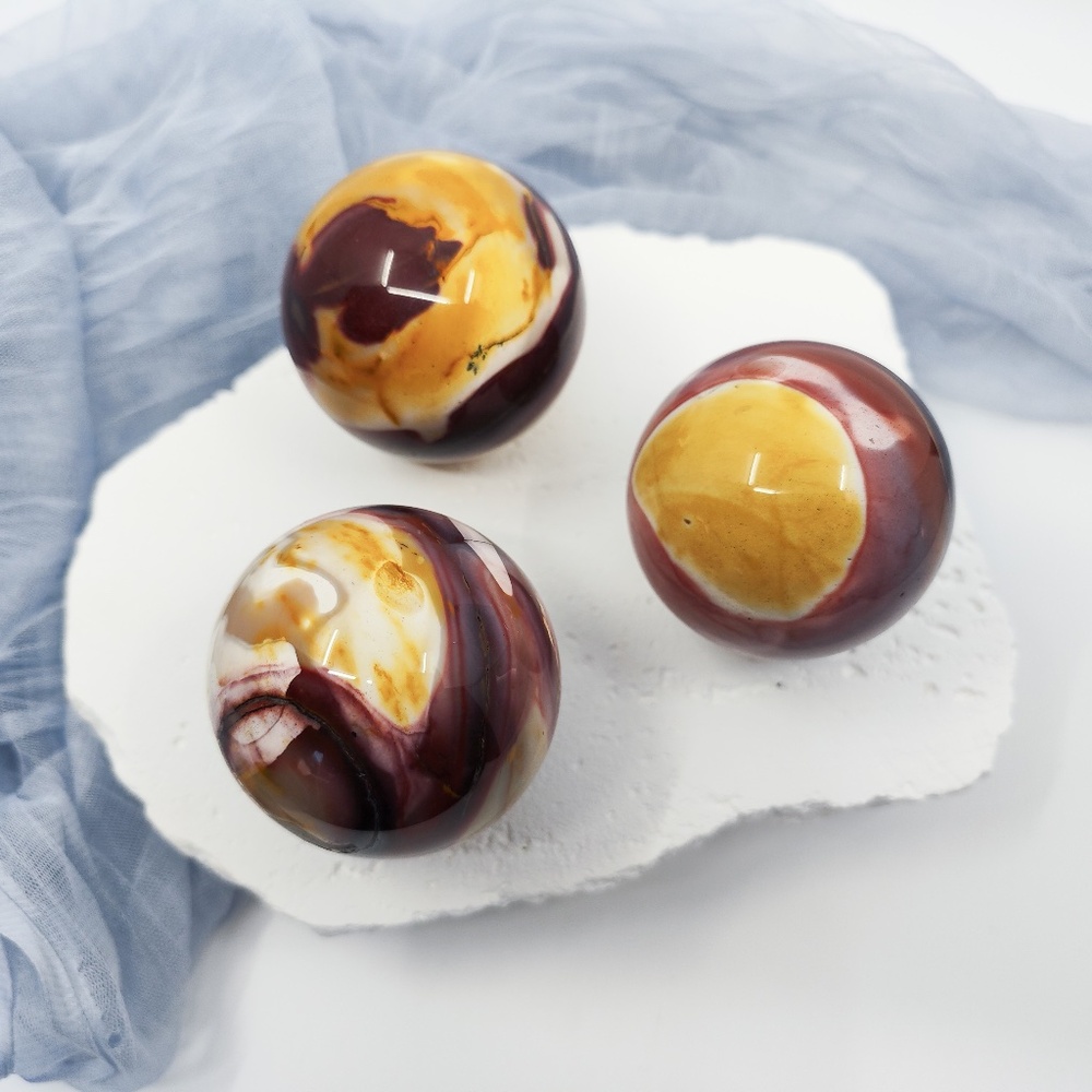 Mookaite Sphere Mercury Retrograde Crystals